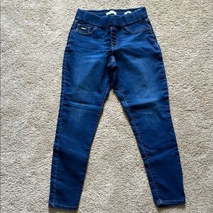 Nine West Blue Jeggings with Stretch Mid-Rise